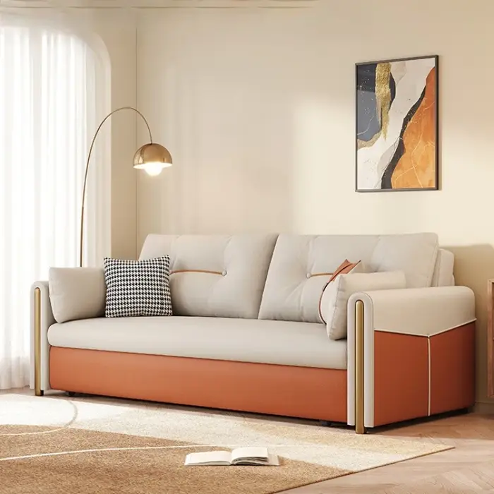 Confortable moderne luxe canapé salon plancher grand
