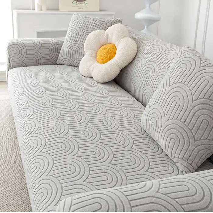 Housse de canapé anti-rayures pour chat, universelle, antidérapante, tout compris, pour salon, tissu