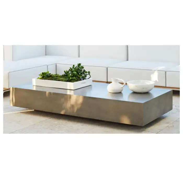 Table d'appoint en béton de style industriel nordique Table d'appoint en ciment Table basse en béton