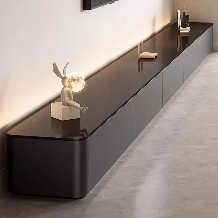 Salon Design meuble Tv rangement nordique Vintage tiroirs bas meuble Tv professionnel universel Funk
