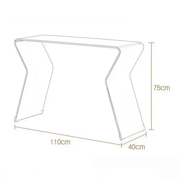 Table Console étroite moderne minimaliste nordique tendance