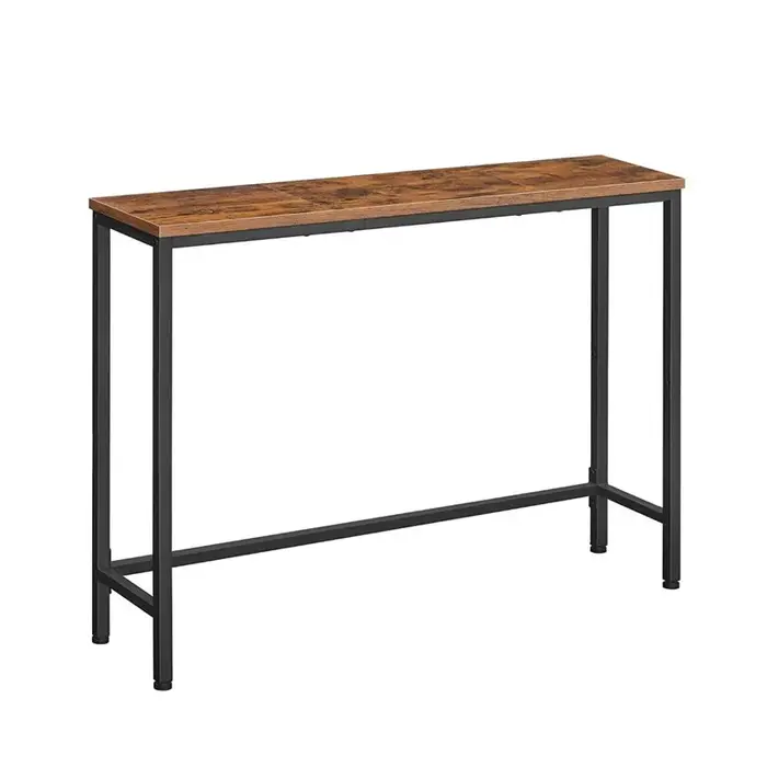 Table d'entrée avec pieds en métal, décor minimaliste étroit, Table d'angle Simple, petits meubles m