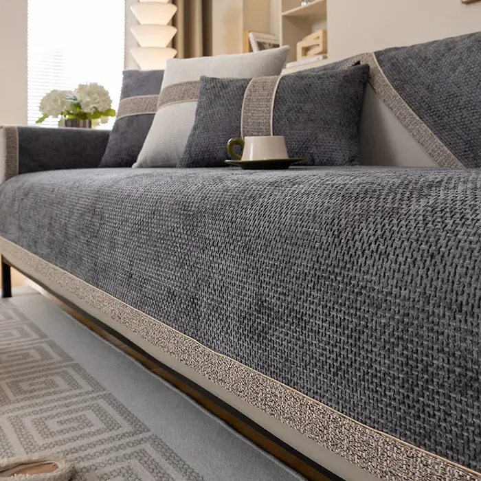 Coussin de canapé en lin 2024