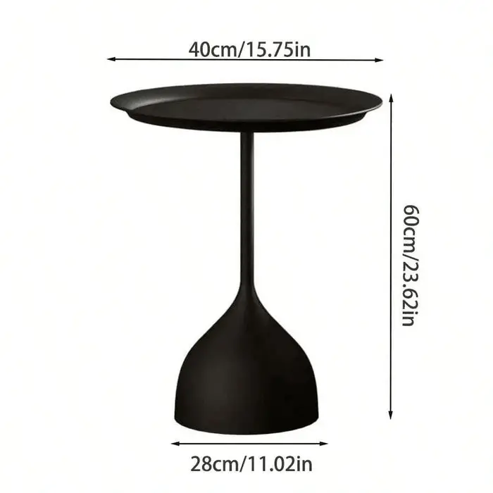 Table basse de Style nordique, Table d'appoint mobile, Table d'appoint de canapé, petite Table ronde