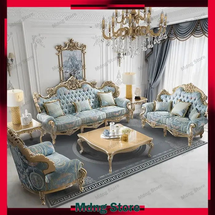 Canapés à coussin confortable en cuir