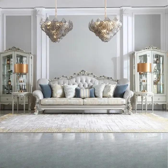 Canapé d'angle design avec accoudoirs pour appartement