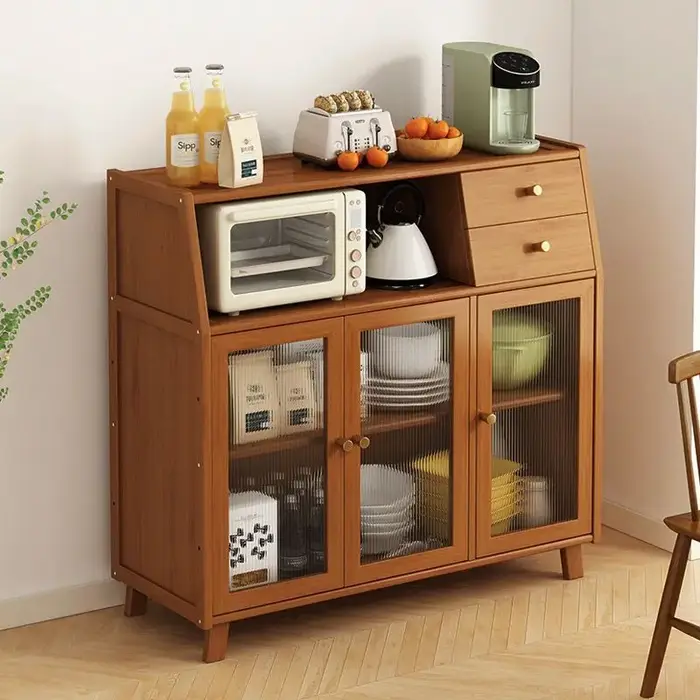 Armoire de rangement de salon étroite, buffet polyvalent, Station de café, armoire de Bar, cuisine, 