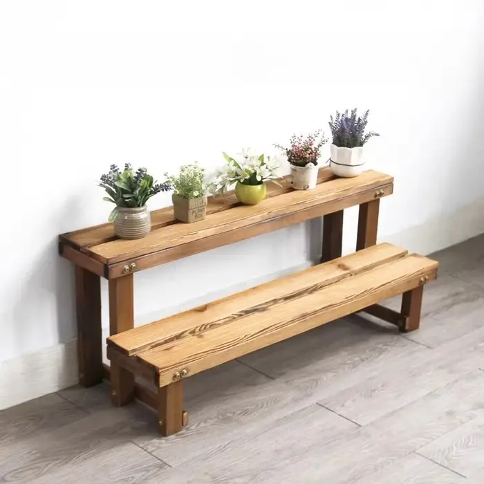 ‌ Support pour plantes minimaliste moderne, support de rangement au sol à plusieurs niveaux, étagère
