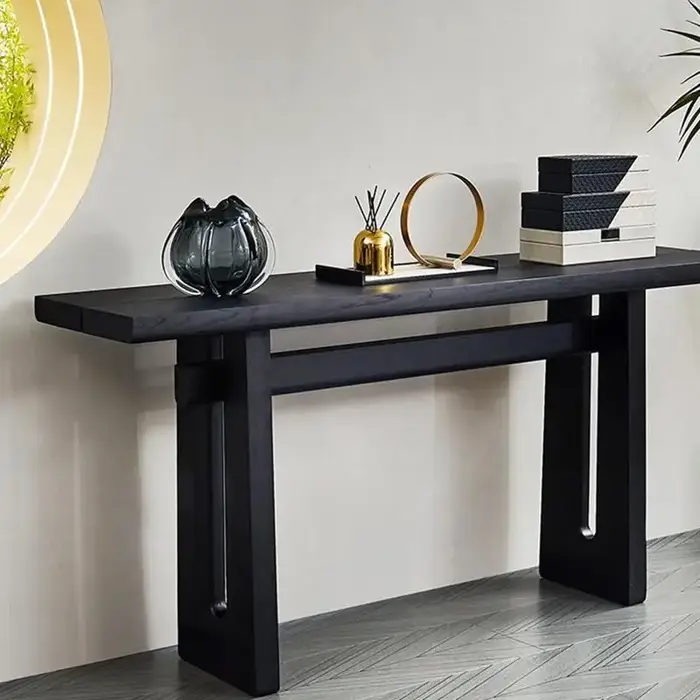 Wabi Sabi Table Console Vintage esthétique chinoise classique