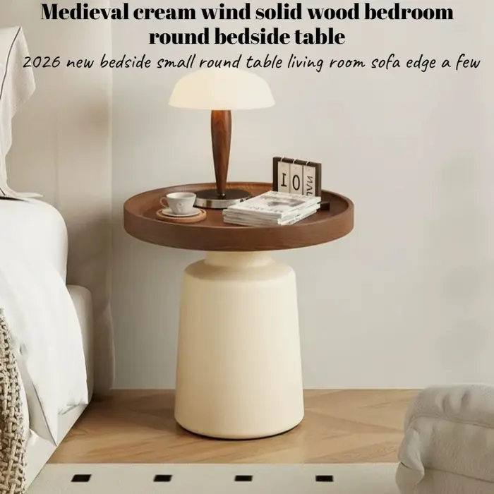 Tables basses rondes de style mid-century