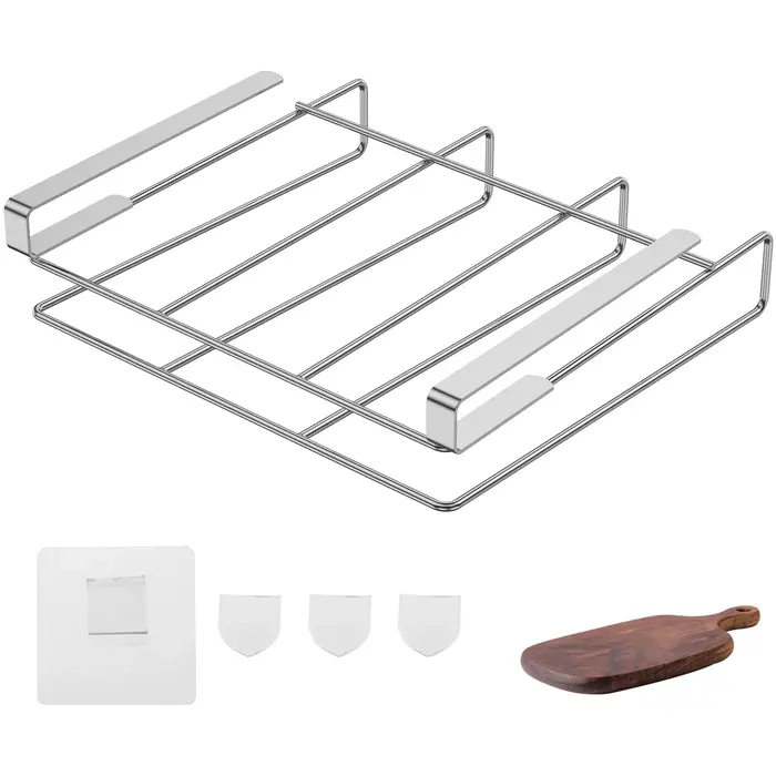 Organisateur de planche à découper sous armoire