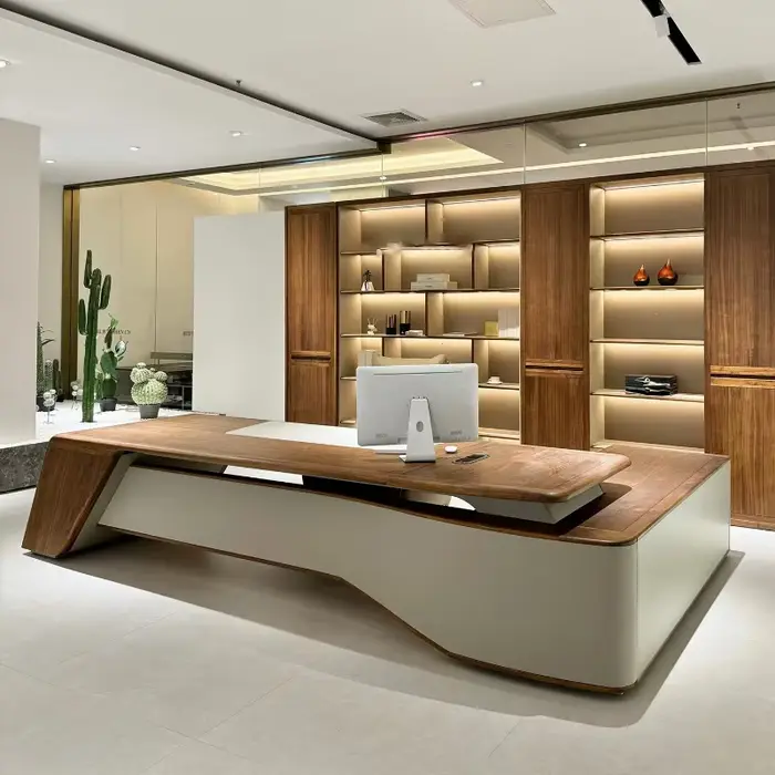 Bureau de mode en bois Simple créatif pas cher intérieur grande taille