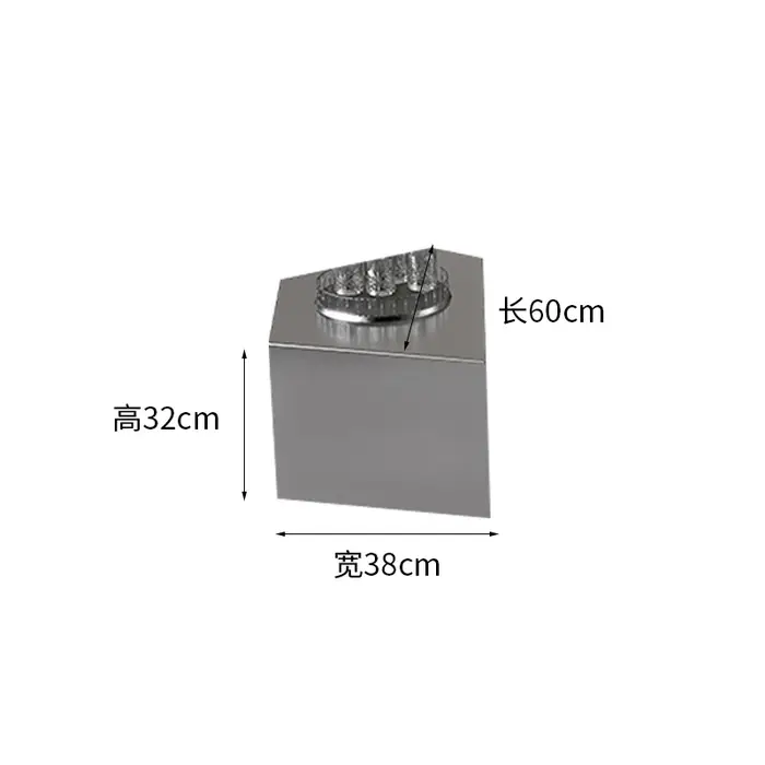 Glam Simple Table basse ornements cadre Design rangement Table basse moderne esthétique Meubles De S