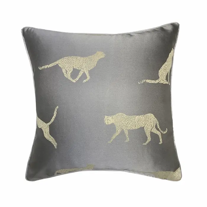 Juste de coussin à motif de léopard pour canapé et chaise