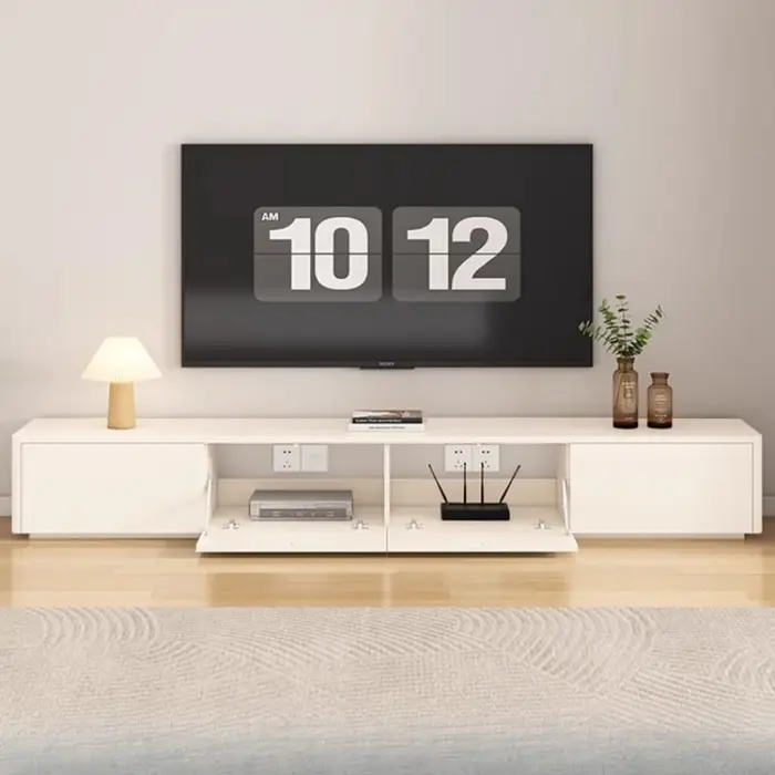 Meubles de télévision de divertissement rétro