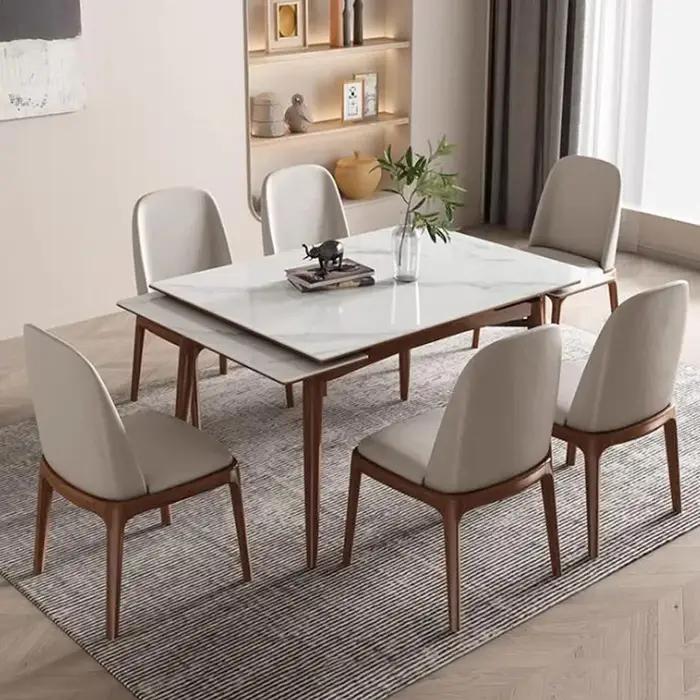Table à manger pliante et extensible