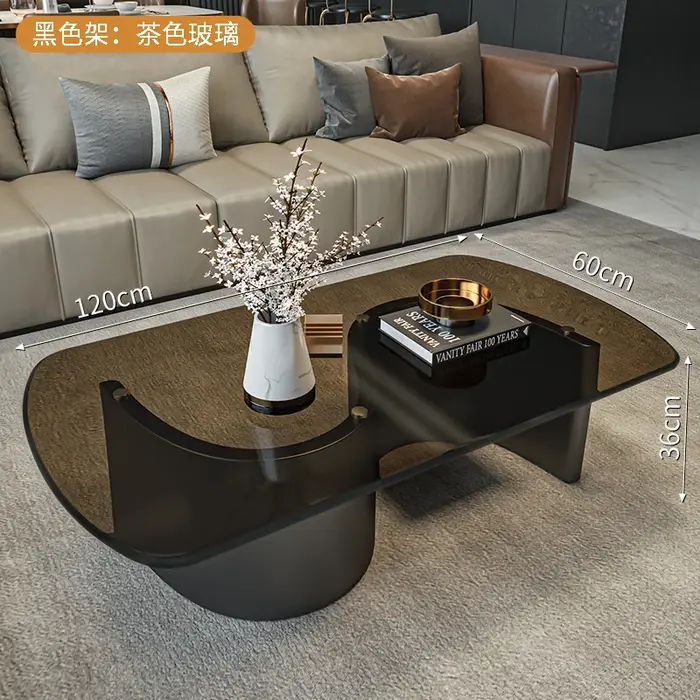 Table Basse minimaliste moderne, organisateur de luxe haut de gamme, Table Basse tendance pour Salon