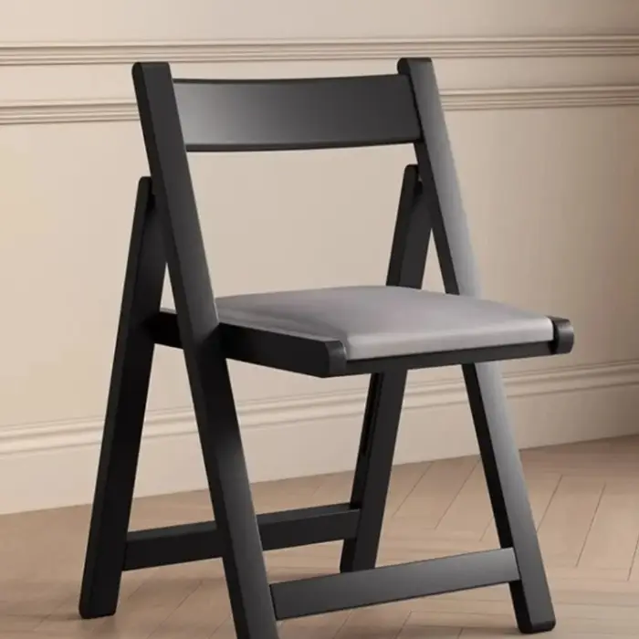 Tabouret de salle à manger en bois massif