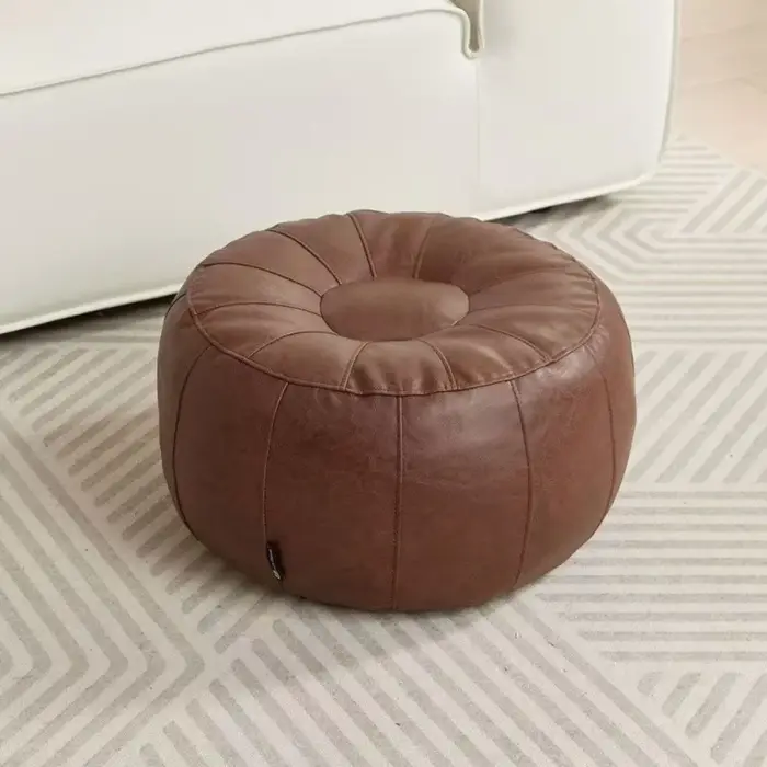 Banc de rangement en cuir PU non rembourré, besoin de remplir des vêtements, chaise de rangement de 