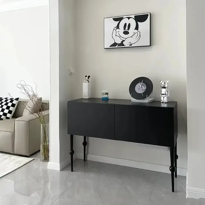 Table de couloir nordique tendance, Table d'angle de beauté Portable de luxe Unique, gain de place, 
