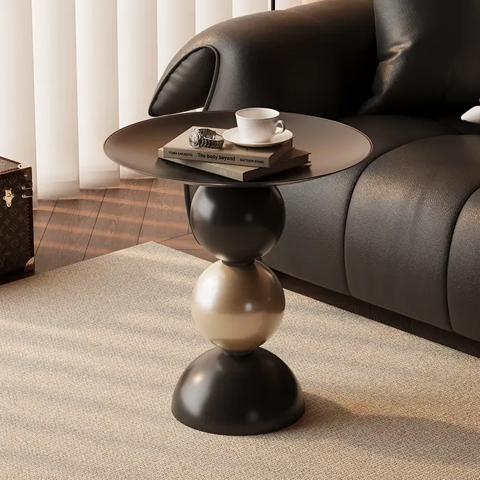 Table d'appoint de canapé rétro Vintage, petite Table basse Mobile, Table de chevet minimaliste, coi