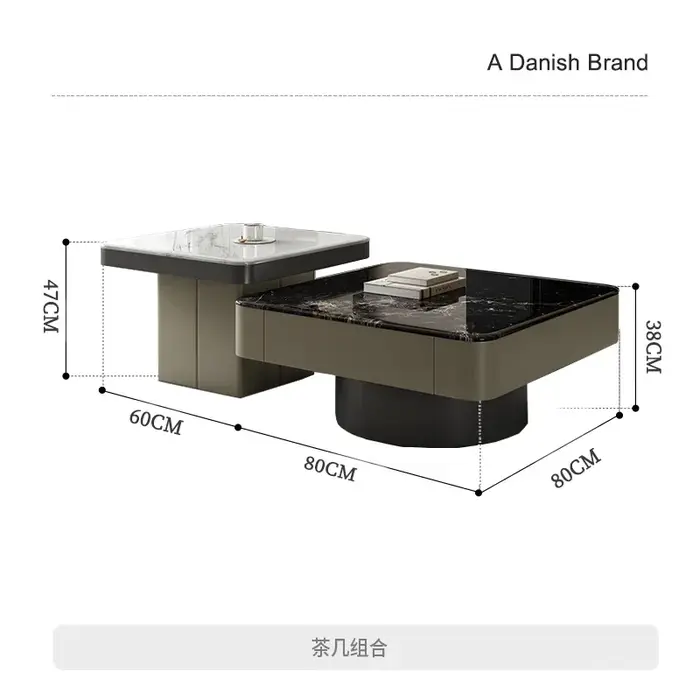Table basse européenne élégante beauté moderne Simple Tables basses De luxe qualité Unique Mesa De C
