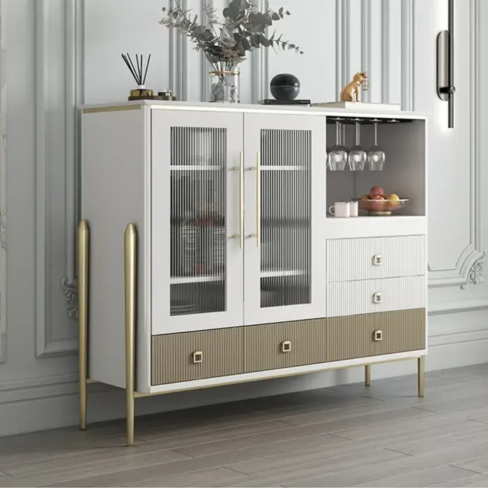 Armoire de rangement au sol, porte sur pied verte, meuble de salon pour parfum, jouets de vin de luxe, meubles de maison