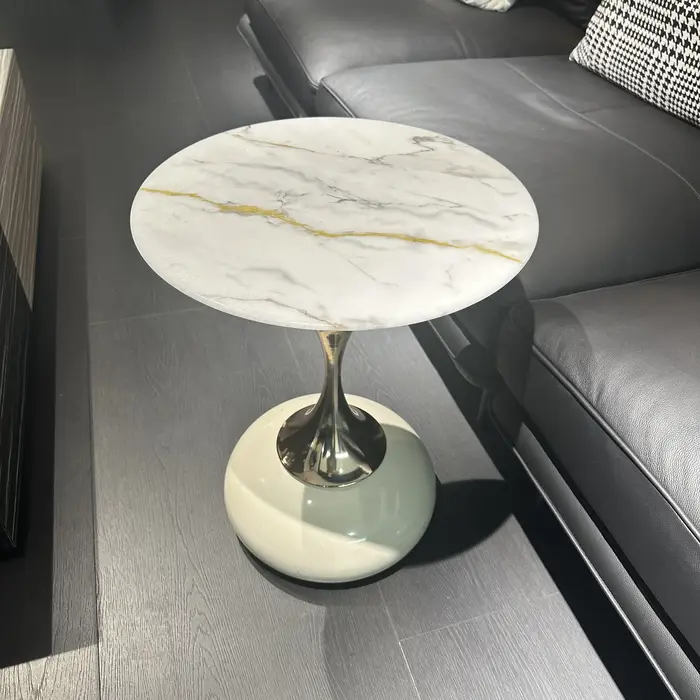 Table basse De luxe nordique ronde Simple Glam Table basse moderne Unique beauté Meubles De Maison S