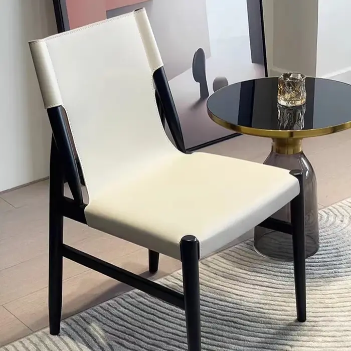 Ensemble de 2 chaises de salle à manger à économie esthétique
