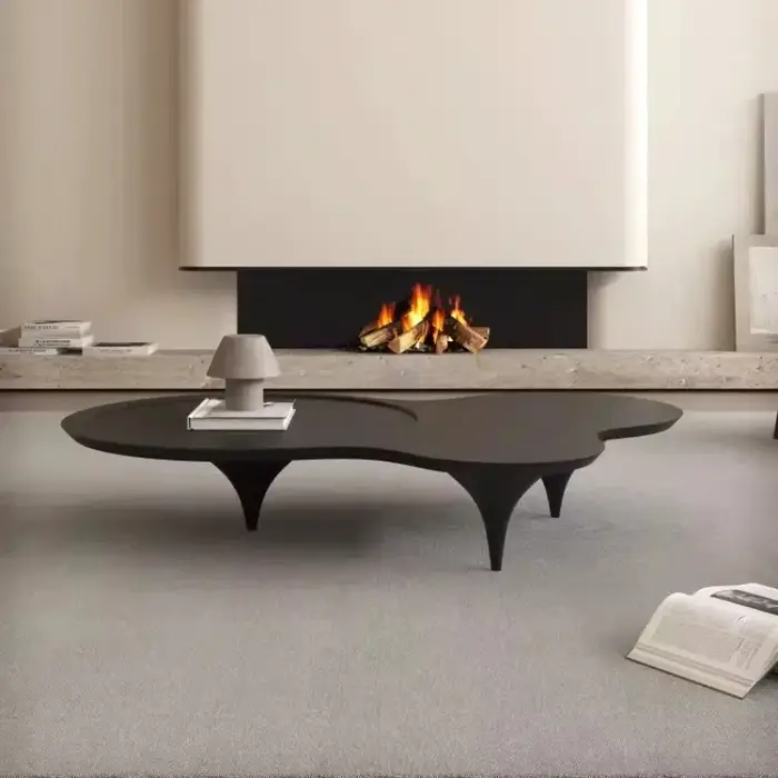 Ornements Table basse nordique couverture rigide clair minimaliste
