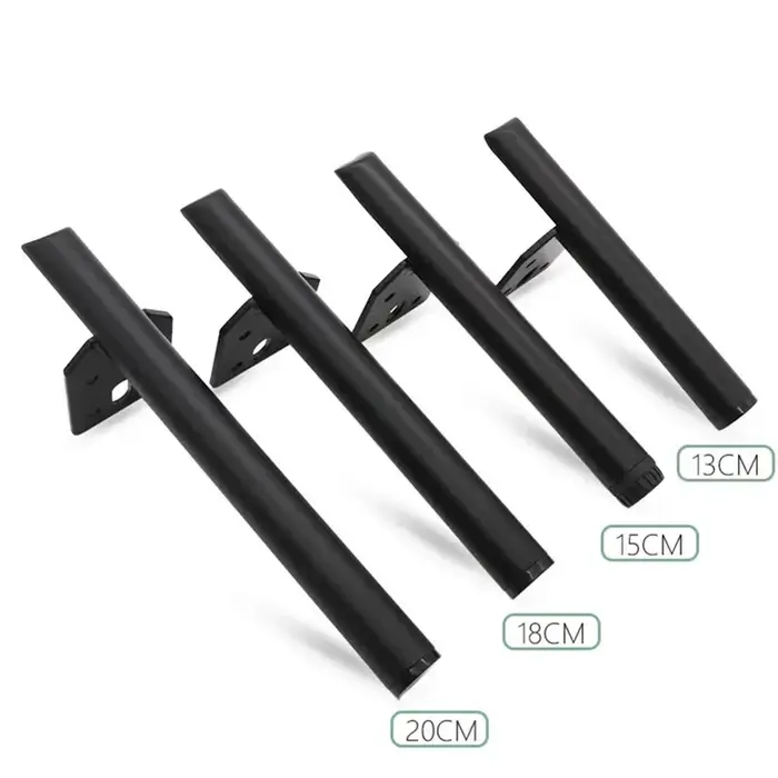 1 pièces 13/15/18/20cm pieds pour meubles en métal canapé meuble TV