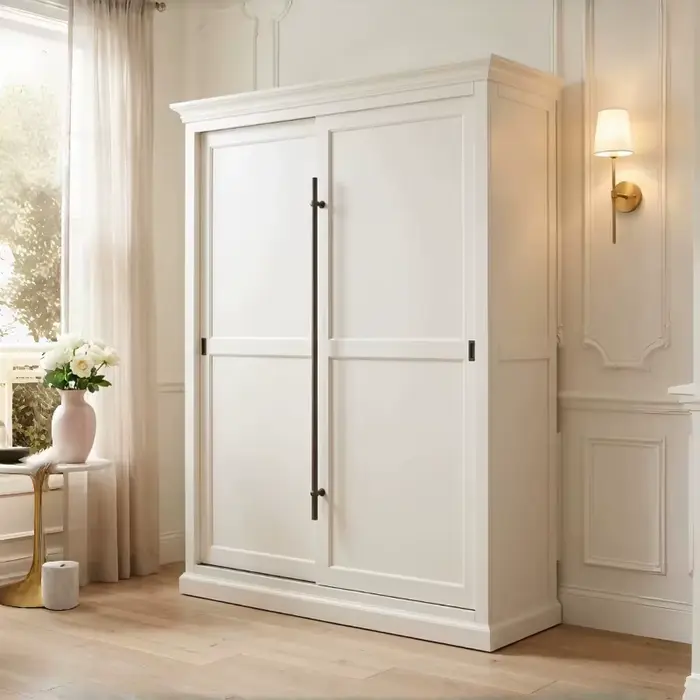 Armoire de rangement de style français rétro