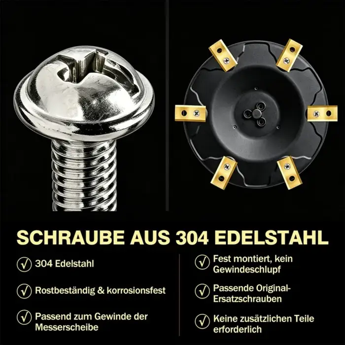 Disques à lames A25F + lames de rechange (18) pour Eufy E15 E18, Terramow V600, V1000, S800 S1200, robot tondeuse à gazon