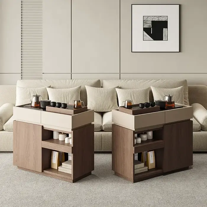 Table basse moderne, petite et élégante
